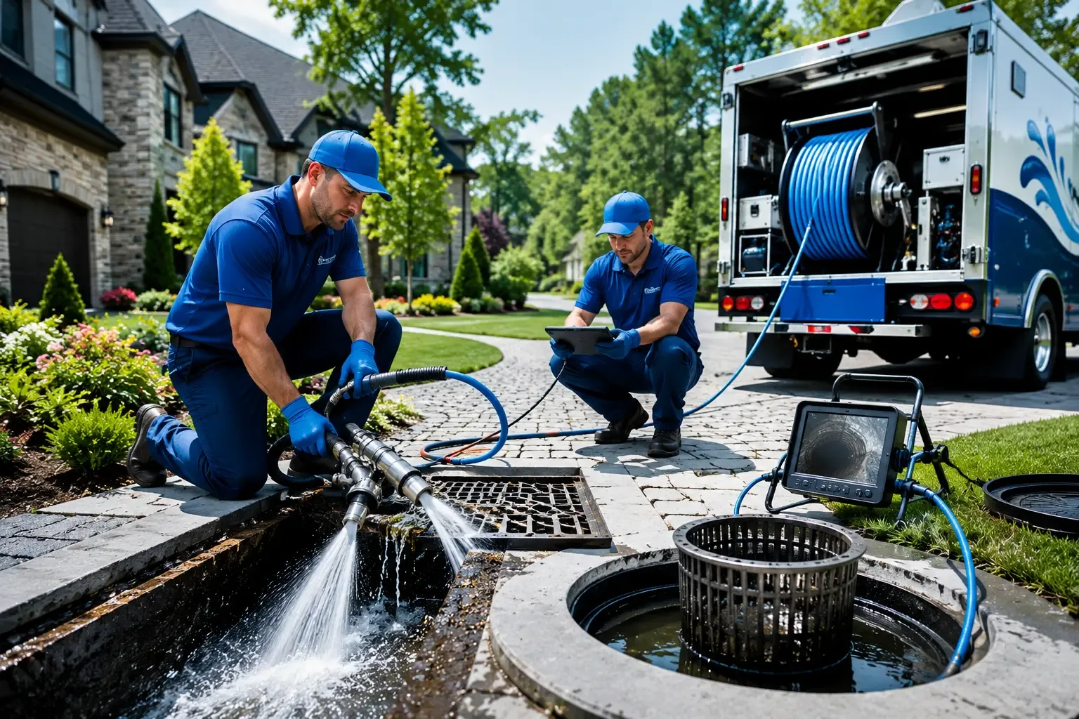Local outdoor drain cleaning professionals in Ratliff City, OK